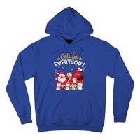 Cats For Everybody Cat Lover Ugly Christmas Sweater Pajama Gift Hoodie