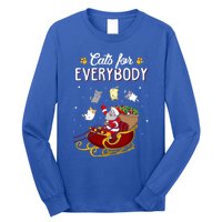 Cats For Everybody Cat Christmas Ugly Christmas Gift Long Sleeve Shirt