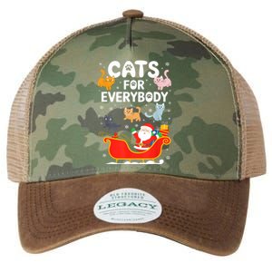 Cats For Everybody Xmas Adult Women Christmas Legacy Tie Dye Trucker Hat