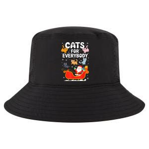 Cats For Everybody Xmas Adult Women Christmas Cool Comfort Performance Bucket Hat