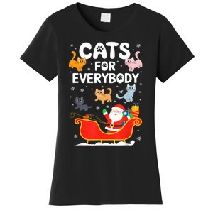 Cats For Everybody Xmas Adult Women Christmas Women's T-Shirt