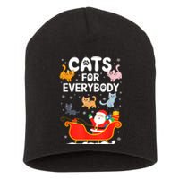 Cats For Everybody Xmas Adult Women Christmas Short Acrylic Beanie