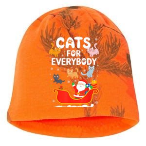 Cats For Everybody Xmas Adult Women Christmas Kati - Camo Knit Beanie