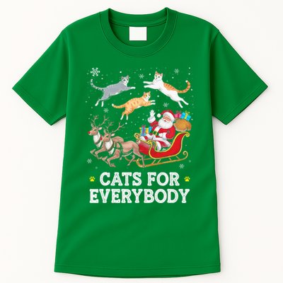 Cats For Everybody Christmas Tall T-Shirt