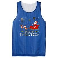 Cats For Everybody Christmas Cat Funny Xmas Santa Gift Mesh Reversible Basketball Jersey Tank