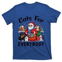 Cats For Everybody Christmas Cat Funny Xmas Santa Gift T-Shirt