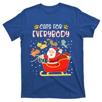 Cats For Everybody Christmas Kitten Lover Funny Gift T-Shirt