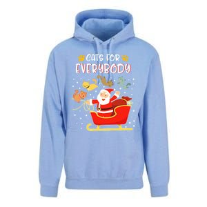 Cats For Everybody Christmas Kitten Lover Funny Gift Unisex Surf Hoodie