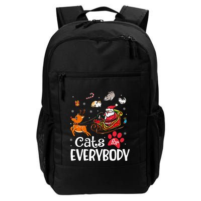 Cats For Everybody Christmas Cat Funny Xmas Backpack