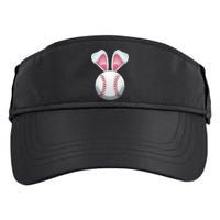 Cute Funny Easter Bunny Baseball Adult Drive Performance Visor