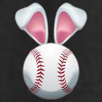 Cute Funny Easter Bunny Baseball Adult Drive Performance Visor