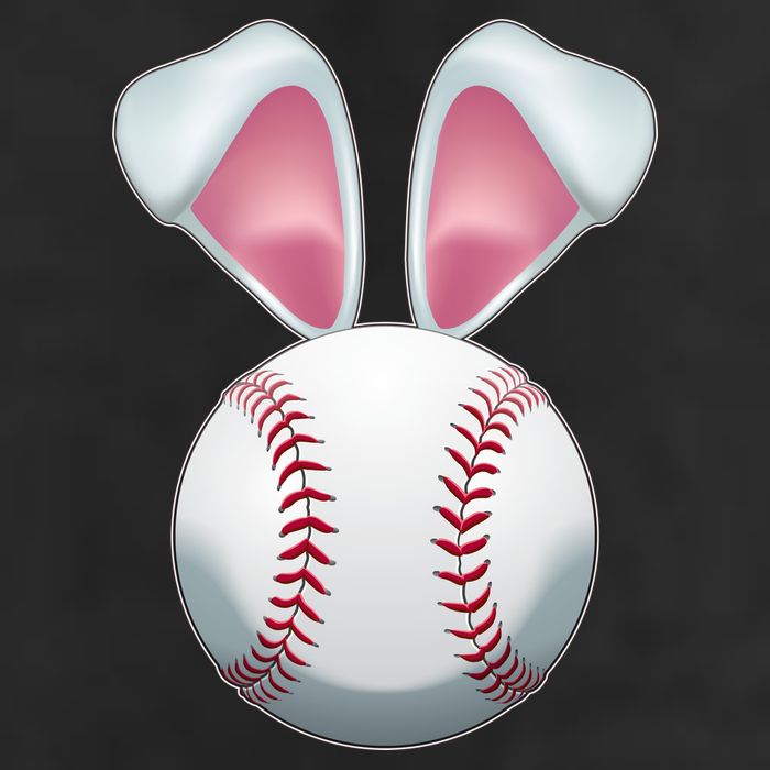 Cute Funny Easter Bunny Baseball Adult Drive Performance Visor