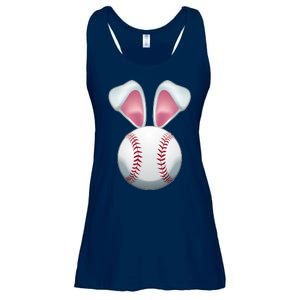 Cute Funny Easter Bunny Baseball Ladies Essential Flowy Tank