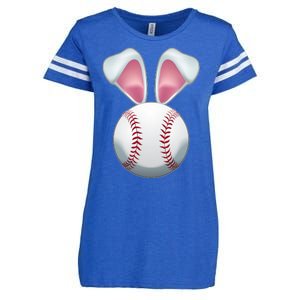 Cute Funny Easter Bunny Baseball Enza Ladies Jersey Football T-Shirt