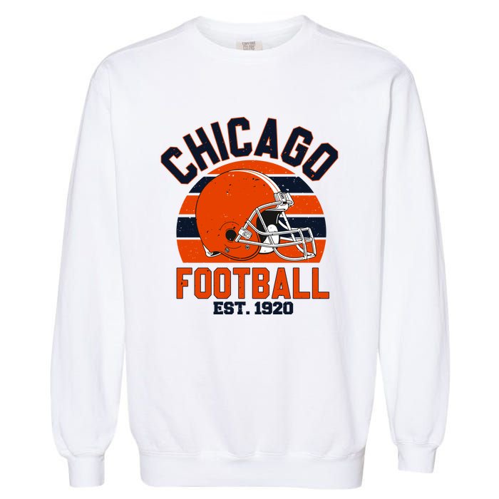 Chicago Football Est 1920 Team Supporter Garment-Dyed Sweatshirt