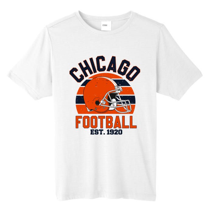 Chicago Football Est 1920 Team Supporter Tall Fusion ChromaSoft Performance T-Shirt