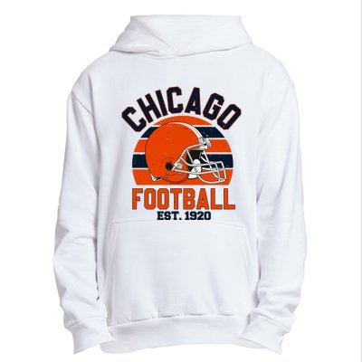 Chicago Football Est 1920 Team Supporter Urban Pullover Hoodie