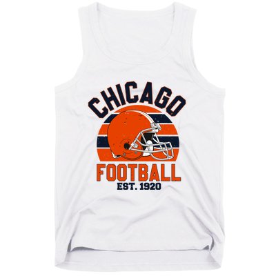 Chicago Football Est 1920 Team Supporter Tank Top