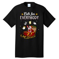 Cats For Everybody Cat Christmas Ugly Christmas Tall T-Shirt