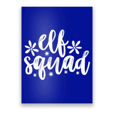 Christmas Funny Elf Squad Great Gift Poster