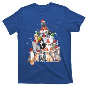 Cats For Everybody Christmas Cats Xmas Meow Christmas Gift T-Shirt