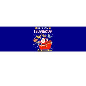 Cats For Everybody Christmas Kitten Lover Gift Bumper Sticker