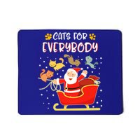 Cats For Everybody Christmas Kitten Lover Gift Mousepad