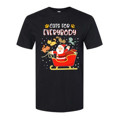 Cats For Everybody Christmas Kitten Lover Gift Softstyle CVC T-Shirt