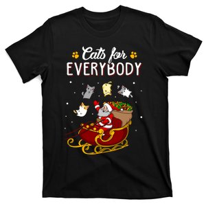 Cats For Everybody Cat Christmas Ugly Christmas T-Shirt