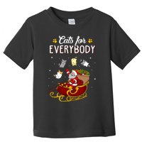 Cats For Everybody Cat Christmas Ugly Christmas Toddler T-Shirt