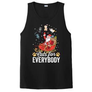 Cats For Everybody Santa Kitties Merry Christmas Costume Meaningful Gift PosiCharge Competitor Tank