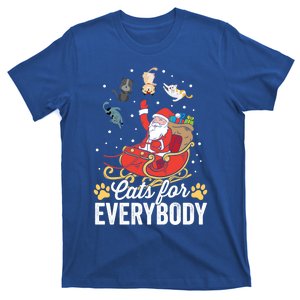 Cats For Everybody Santa Kitties Merry Christmas Costume Meaningful Gift T-Shirt