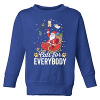 Cats For Everybody Santa Kitties Merry Christmas Costume Meaningful Gift Toddler Sweatshirt