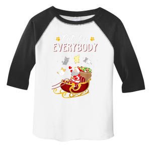 Cats For Everybody Ugly Christmas Cat Gift Gift Toddler Fine Jersey T-Shirt