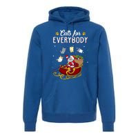 Cats For Everybody Cat Christmas Ugly Christmas Funny Gift Premium Hoodie