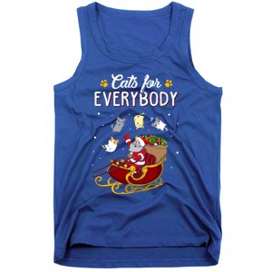 Cats For Everybody Cat Christmas Ugly Christmas Funny Gift Tank Top