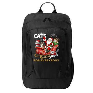 Cats For Everybody Xmas Gift City Backpack