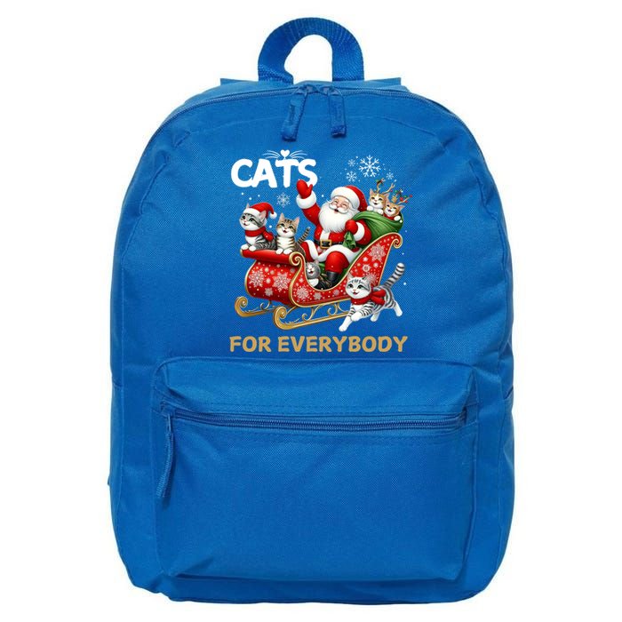 Cats For Everybody Xmas Gift 16 in Basic Backpack