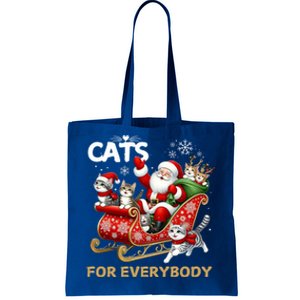 Cats For Everybody Xmas Gift Tote Bag