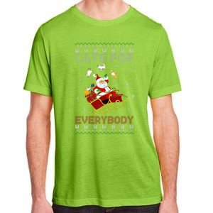 Cats For Everybody Christmas Cat Funny Xmas  Adult ChromaSoft Performance T-Shirt