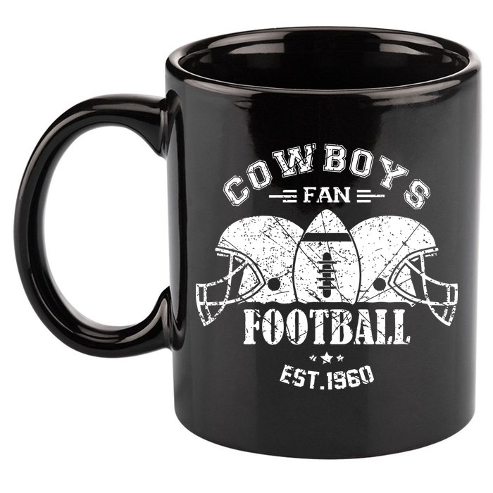 Cowboys Football Est 1960 Fan 11oz C Handle Ceramic Mug