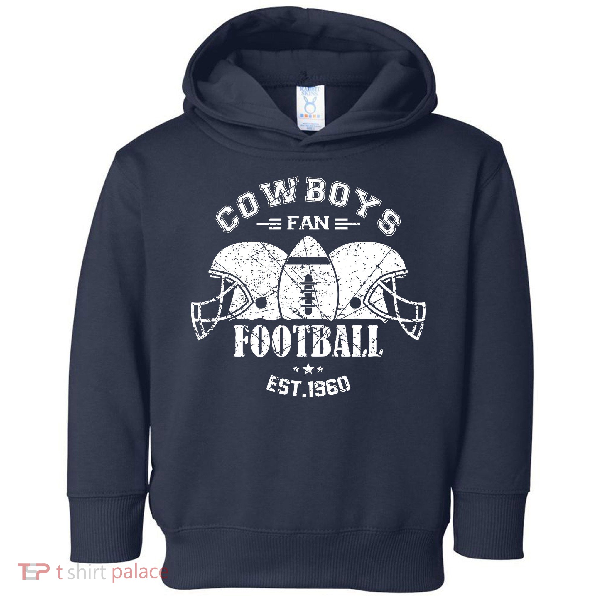 Cowboys Football Est 1960 Fan Toddler Hoodie
