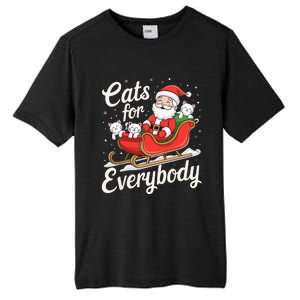 Cats For Everybody Christmas Tall Fusion ChromaSoft Performance T-Shirt