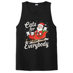 Cats For Everybody Christmas PosiCharge Competitor Tank