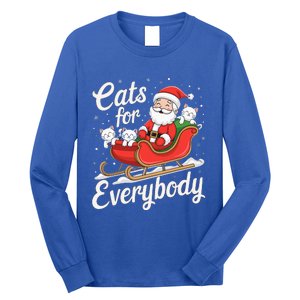 Cats For Everybody Christmas Long Sleeve Shirt