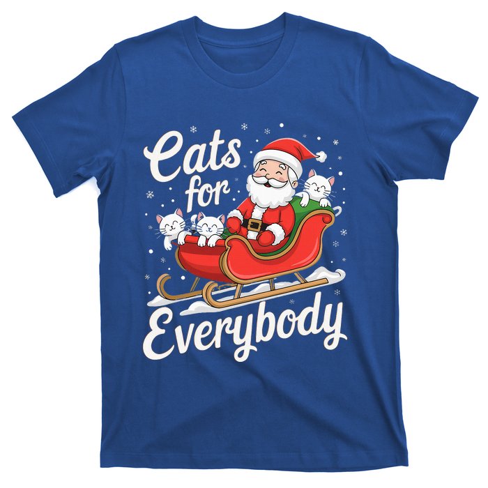 Cats For Everybody Christmas T-Shirt