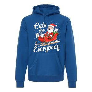 Cats For Everybody Christmas Premium Hoodie