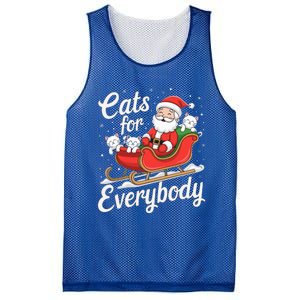 Cats For Everybody Christmas Mesh Reversible Basketball Jersey Tank