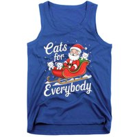 Cats For Everybody Christmas Tank Top