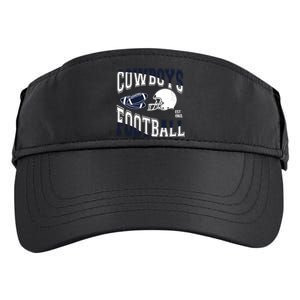 Cowboys Football Est 1960 Adult Drive Performance Visor